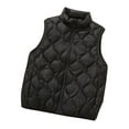 thumbnail image 5 of Uootdi Women's Lightweight Down Vest Puffer Sleeveless Jacket Stand Collar Zipper Warm Winter Outerwear with Pockets, 5 of 7