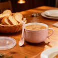 thumbnail image 5 of 2026 New Set of (4) 25-Oz Mug Meals W/Lid-Its, 4 Piece Meal Mugs Set, Meal Mug with Lid, Round Holiday Meal Mugs for Coffee, Soups, Stews, Ideal Christmas Gift Set(Beige), 5 of 7