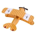 thumbnail image 1 of Vintage Metal Plane Model Aircraft Glider Biplane Aeromodelo Model(Yellow), 1 of 6
