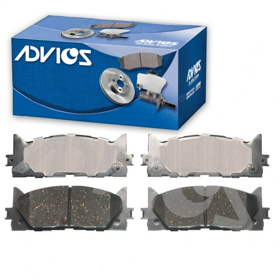 ADVICS Front Disc Brake Pad Set compatible with Toyota Camry 2007-2017