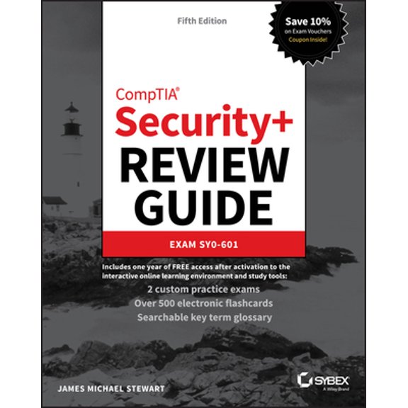 Pre-Owned Comptia Security+ Review Guide: Exam Sy0-601 (Paperback) 1119735386 9781119735380