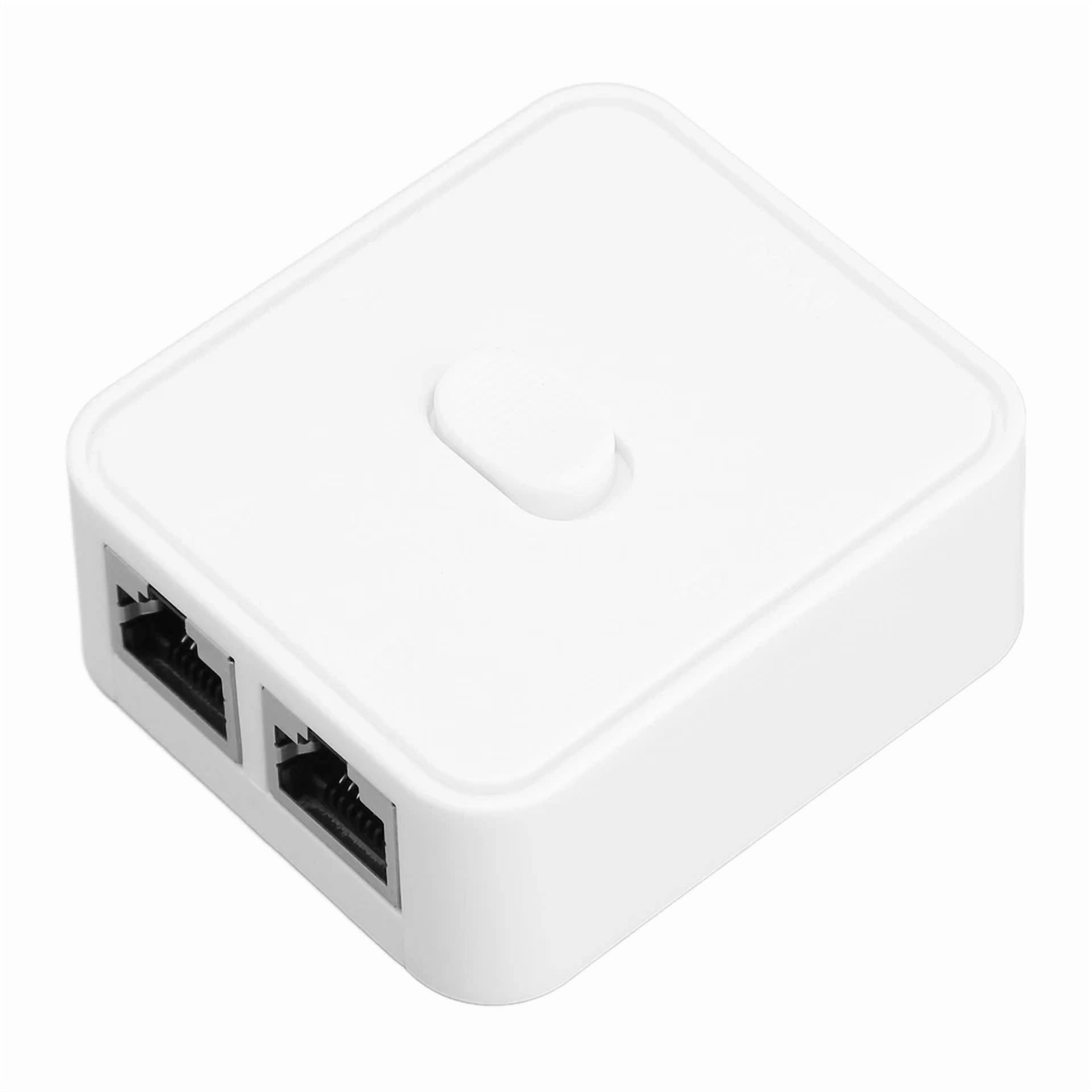 CRESTIN- Gigabit Network Switch Rj45 Network Splitter Adapter 1000Mbps For Office Fbh