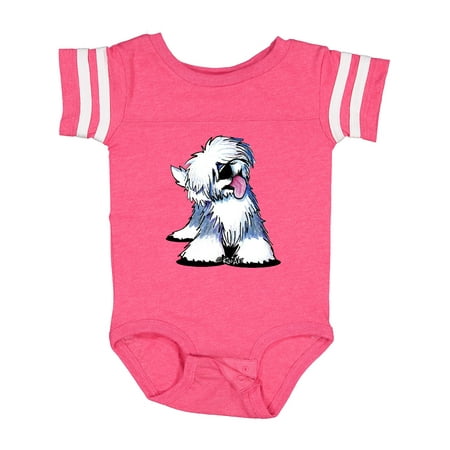 

Inktastic Old English Sheepdog Gift Baby Boy or Baby Girl Bodysuit