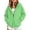 Green, variant on Girls' Girl's Hoodie Jacket with Zip Hooded Jacket Zipper Butterfly Print Pullover Children's Sweat Jacket with Hood Casual Hoodie Y2K Hooded Jacket