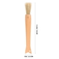 thumbnail image 2 of ELAYARD Handheld Espresso Powder Brush with Smooth Wood Handle for Convenient Coffee Machine Cleaning, 2 of 7