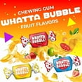 thumbnail image 5 of Easter  Whatta Bubble Chewing Gum Assorted Fruit Flavors (1 Pound Bag - Approx. 110 Count), 5 of 6