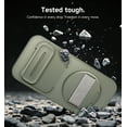 thumbnail image 6 of Suritch Phone Case for Google Pixel 10 / 10 Pro with 360° Rotatable Hand Strap Grip, Kickstand and Camera Cover, Rugged Shockproof Protective Cover, Green, 6 of 9
