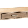 thumbnail image 5 of Baxton Studio Lafoy Modern and Contemporary Natural Brown Finished Wood and Gold Finished 2-Drawer Console Table, 5 of 9