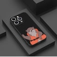 thumbnail image 3 of ¡Manténgase a la moda con esta funda para teléfono plateada mate con diseño gráfico único y divertido para iPhone15 Pro Max 14 13 12 Pro 11!, 3 of 4