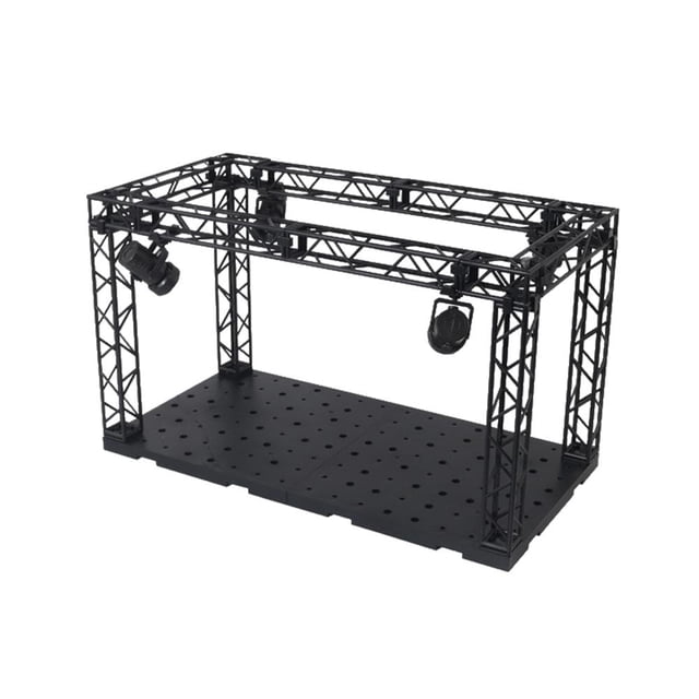 Model Handwork Display Stage Machine Display Stage with Light.