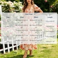 thumbnail image 3 of Women's Puff Sleeve Summer Vacation Maxi Dress, Boho Floral Print Square Neck Layered Wedding Guest Beach Dresses, 3 of 8