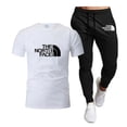 thumbnail image 7 of Men‘s 100% cotton short sleeve suit  two piece set  T-shirt and trousers  men‘s clothing  summer fashion, 7 of 7