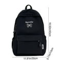thumbnail image 3 of Fwttom Fresh and Sweet Backpack for Girls Macaron Colored Backpack Versatile Bow Ties Backpack for Going Out, 3 of 6