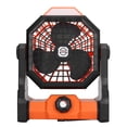 thumbnail image 2 of Outdoor Portable Fan Stepless Speed Control High Wind Fan Camping Light 7800mAh Rechargeable Battery for Picnic Fishing, 2 of 7