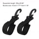thumbnail image 4 of Speravity 2 Pieces Paddle Clip Holder Modification Oar Sailing Paddles Accessory Kayaking Fixed Strap Tool Fixing Components Buckle Type2 NO2, 4 of 6