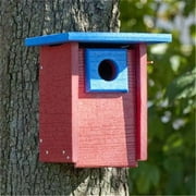 WoodLink GGBB3 Going Green Bluebird House with Red Walls