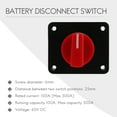 thumbnail image 2 of 12V 300A Battery Power Disconnect Battery Switch Rotary Isolator Kill on Off Switch for RV Boat Car Truck Auto Yacht, 2 of 5