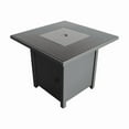 thumbnail image 4 of CoSoTower 25" H X 30" W Steel Outdoor Fire Pit Table with Lid, 4 of 6