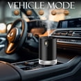thumbnail image 3 of Waterless Essential Oil Diffuser Rechargable: 100ml Large Capacity Aromatherapy Diffuser for Car and Home - 1/2/4/6H/Time Off 7 Mist Level for Room Office Bedroom (Black), 3 of 6