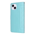 thumbnail image 3 of JTCASES Compatible with iPhone 14 6.1 inch Case Wallet Flip Folio Case [Kickstand] with RFID Blocking Card Holders [Shockproof] and Wrist Strap Phone Cover for Men Women Girls, Mint, 3 of 12