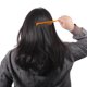 thumbnail image 5 of Ofertas Únicas 1Pc Peine Tendón Cómodo para Mujeres para Cabello Rizado Naranja Plástico, 5 of 6