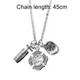 thumbnail image 7 of Jiaroswwei Unisex Fire Extinguisher Shape Pendant Chain Necklace Firefighter Jewelry Gift, 7 of 7