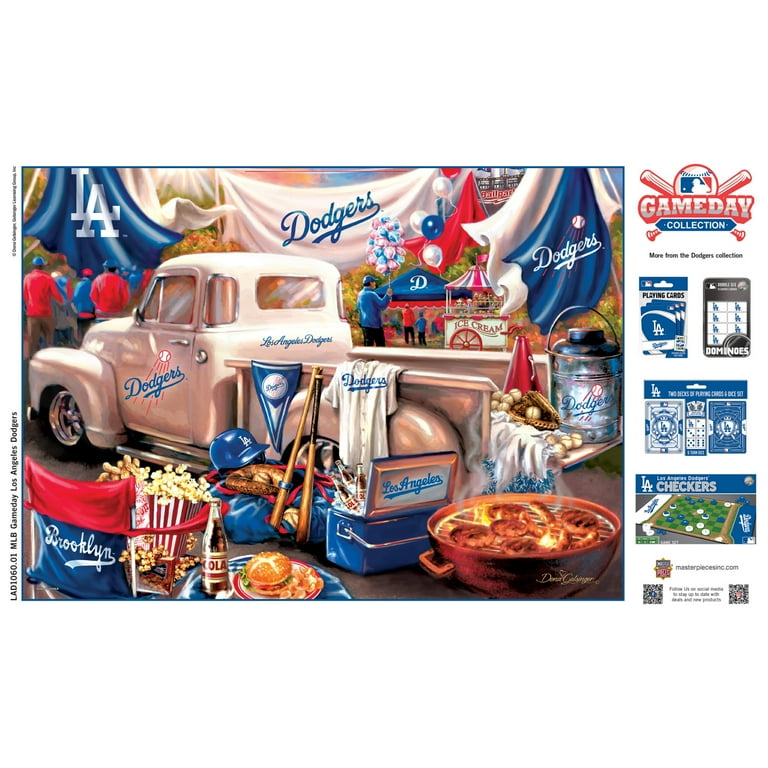 ドジャース ジグソーパズル LosAngeles Dodgers Los Angeles Dodgers Retro Series Puzzle - Walmart.com