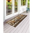 thumbnail image 2 of Retro Star Front Door Mat Shabby Texas Stars Mottled Old Wood Grain Country Welcome Doormat Indoor Outdoor Entrance Floor Mat Non-Slip Washable Runner Rug for Front Porch Decor 20x47 Inch, 2 of 6