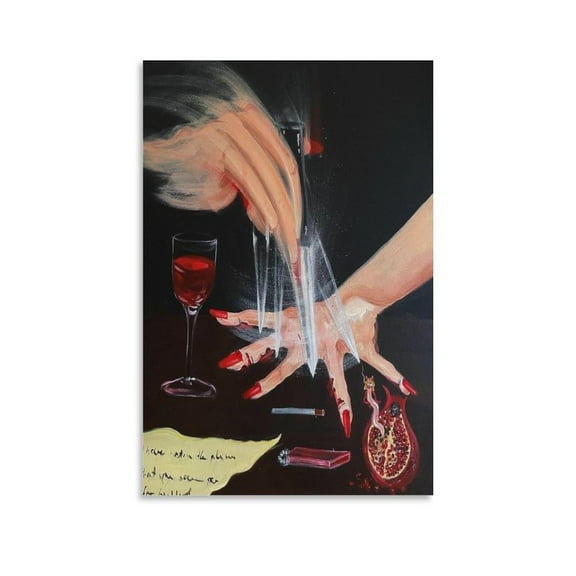 What Doesn't Kill Me Better Run (2021) - Oh De Laval Poster Canvas Wall Art Poster For Room Aesthetic And Decor Poster For Office Decor Living Room Bedroom