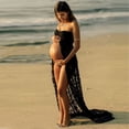 thumbnail image 3 of Perspective Lace Dress Maternity Skirt white L, 3 of 6