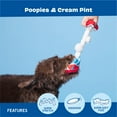 thumbnail image 5 of BARK Poopies & Cream Pint Plush Dog Toy, All Sizes, 5 of 9