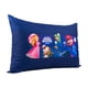 thumbnail image 2 of Almohada Providencia Reversible Súper Mario Space Azul, 2 of 10