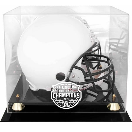 Clemson Tigers Golden Classic Logo Helmet Case with Mirrored Back