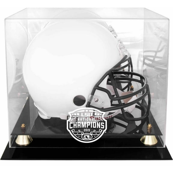 Clemson Tigers Golden Classic Logo Helmet Case with Mirrored Back