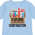 thumbnail image 4 of Inktastic Construction Future Contractor Boys or Girls Long Sleeve Toddler T-Shirt, 4 of 5