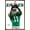 Bronze Framed Version, variant on NFL Philadelphia Eagles - A.J. Brown Feature Series 24 Wall Poster with Push Pins, 14.725" x 22.375"