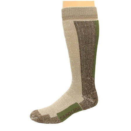 Carolina Ultimate Outdoor Obsession Merino Wool Blend 1 Pair, Brown Stripes, Men's