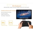 thumbnail image 4 of Tholdsy Teclado inalámbrico 2.4G 83keys con Touchpad Mini teclado inalámbrico Fly Mouse Control remoto Touchpad Juegos de teclado y mouse para computadora, 4 of 6