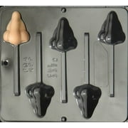 3372 Nose Lollipop Chocolate Candy Mold