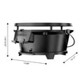 thumbnail image 2 of Everdure Gril Rond en Fonte et Housse – Extérieur, 2-en-1 Portable, Gril de Table et Plaque Chauffante - 100 % Fonte, Émaillé, Durable, Petit Gril au Charbon, Poêle de Camping Ou Gril Hibachi, 2 of 8