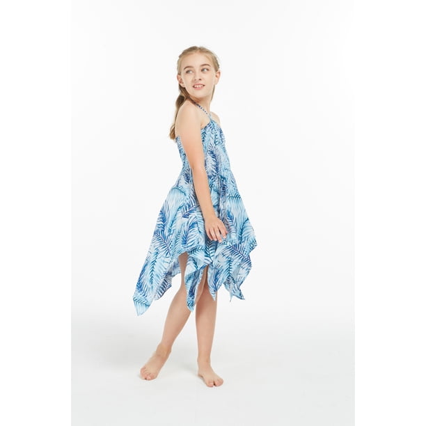 gypsy blue dress Tie Back Long Sleeve Slit Dress  The Gypsy Den