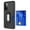 Black, variant on for Samsung Galaxy A52 5G 6.5" 2021 Case, Extreme Dual-Layer Protection Case with Card Mount Hidden Card Solt Kickstand Shockproof Protective Case for A52 5G Women Men, Green