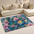 thumbnail image 2 of Area Rugs 72"x48" Indoor Non-Slip Wear Resistant Floor Mats Soft Large Carpets for Living Room Bedroom Home Decor Washable Rug A Whimsical Watercolor Pattern, 2 of 7