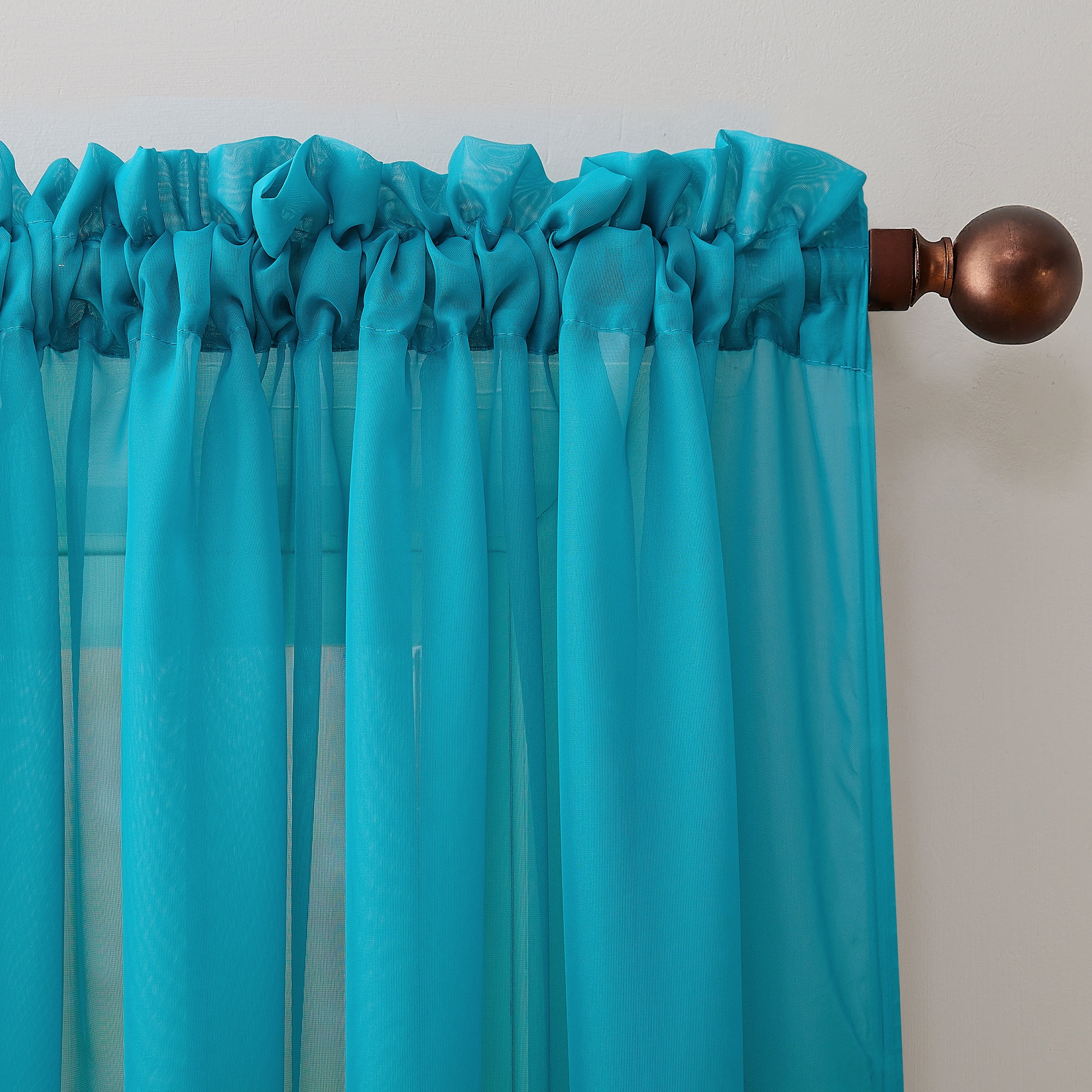 Mainstays Marjorie Sheer Voile Curtain Panel, 1 Panel