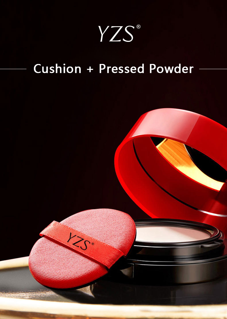 Air Cushion BB Cream Brighten Skin Tone Concealer Foundation--Double Layer