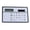 Silver, variant on Nnndbs Credit Card Size Solar Calculator, 8 Digit Portable Slim Calculator with LCD Display for Home Office School, Lightweight Pocket Calculator`