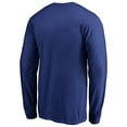 thumbnail image 3 of Men's Royal Chicago Cubs Team Wordmark Long Sleeve T-Shirt, 3 of 3