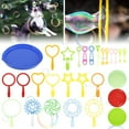 thumbnail image 3 of CNKOO Bubble Wands Set Blowing Soap Bubble Maker Sticks Making Tool Set Colorful Wands Outdoor Garden Toy Kids Gift(28Pcs), 3 of 10