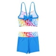 thumbnail image 5 of YiZYiF Two-Piece Tankini Swimsuit, Size 10, Sky Blue (Girl's), 5 of 7