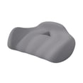 thumbnail image 4 of Cojín de espuma de memoria Cojín ergonómico Silla de juego Cushion Cushion Travel Gaming, sin deslizamiento sin alivio para silla de oficina, apoyo Gris, 4 of 9